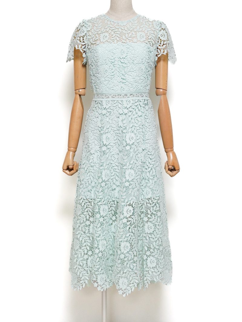 セルフポートレイトロングドレスUK8