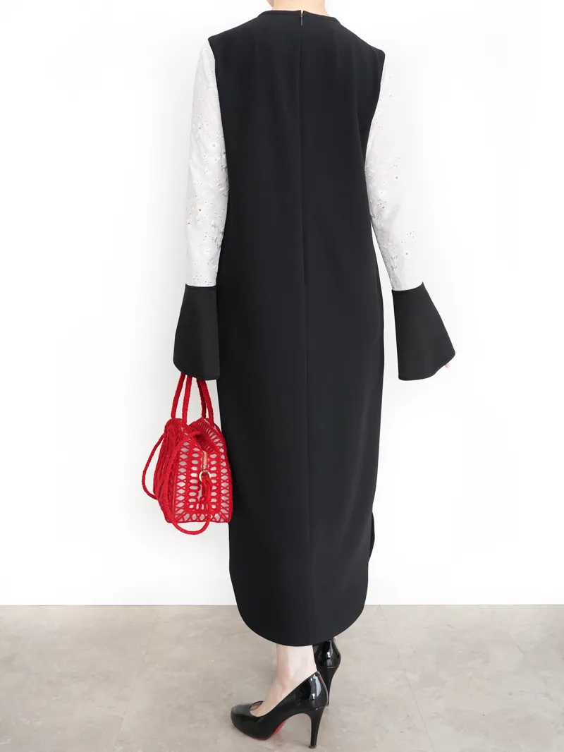 mame kurogouchi ドレス Mame Kurogouchi（マメ クロゴウチ） フローラルエンブロイダリー