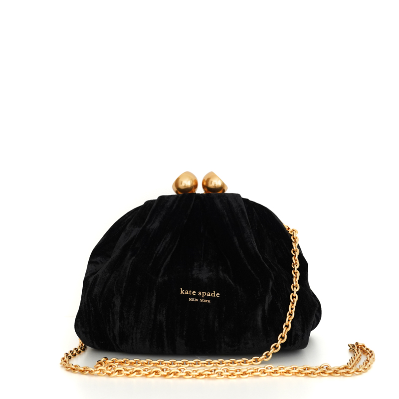 kate spade new york（ケイトスペード ニューヨーク） ベロアがま口  