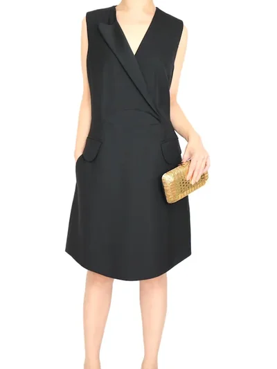 CARVEN（カルヴェン） タキシードドレス（ブラック/M）