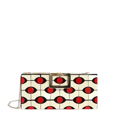 Roger Vivier（ロジェ ヴィヴィエ）  パターンプレートクラッチバッグ