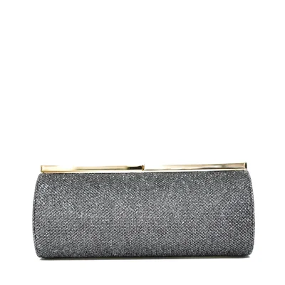 JIMMY CHOO（ジミー チュウ）  メタリックラメクラッチバッグ