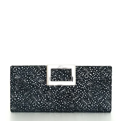 Roger Vivier（ロジェ ヴィヴィエ）  スノースウェードクラッチバッグ
