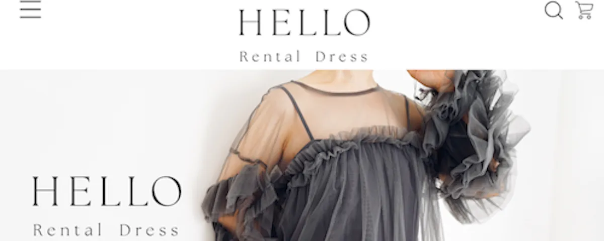 ブランドドレスのレンタル Rental Dress HELLO
