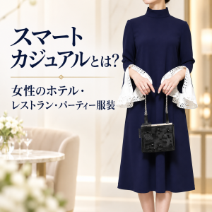 スマートカジュアルとは？女性のホテル・レストラン・パーティー服装完全ガイド