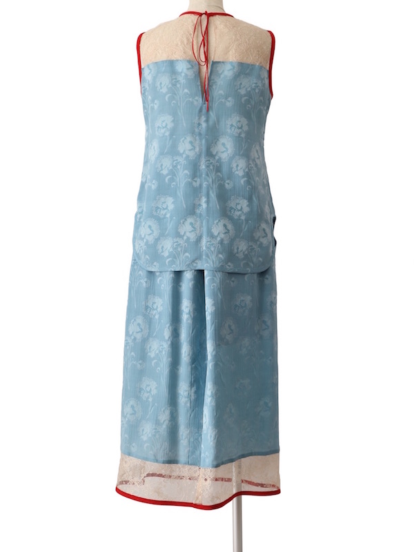 Mame Kurogouchi（マメ クロゴウチ） カーネーションウィロートップス&スカート（ブルー/サイズ2）｜レンタルドレス THE DRESS