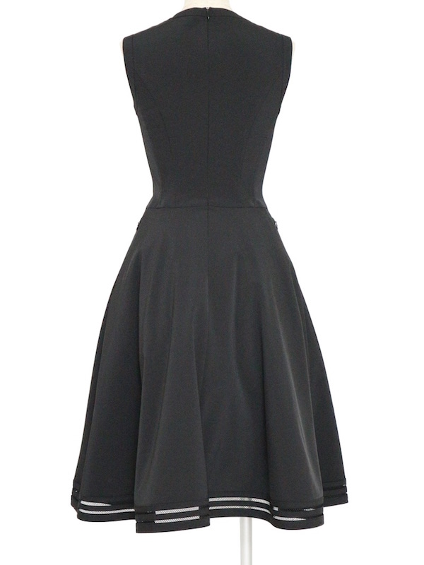 FOXEY NY（フォクシーニューヨーク） サーキュラースカートドレス（ブラック/サイズ38）｜レンタルドレス THE DRESS